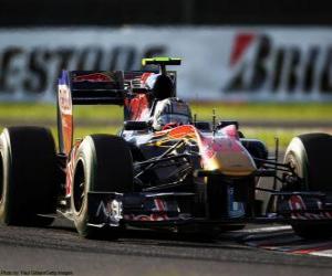 пазл Alguersuari - Toro Rosso - Suzuka 2010