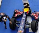 Себастьян Феттель - Red Bull - Шанхай, Китай Grand Prix (2011) (2-е место)