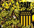 Клуб Атлетико Пеньяроля де Монтевидео, Club Atlético Peñarol de Montevideo, Чемпион Чемпионат Уругвая в Первом дивизионе 2017 года и Торнео Клаусура 2017