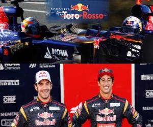 пазл Scuderia Toro Rosso 2013