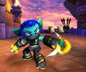 пазл Skylander Stealth Elf, воин ниндзя. Жизнь Skylanders