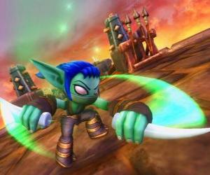 пазл Skylander Stealth Elf, воин ниндзя. Жизнь Skylanders