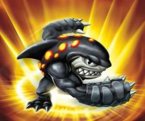 пазл Skylander Terrafin, чемпион по боксу. Земля Skylanders