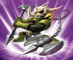 пазл Skylander Voodood, храбрый воин. Магия Skylanders