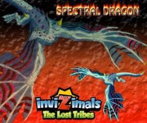 пазл Spectral Dragon. Invizimals Затерянные племена. Зло invizimal, которая обеспечивает легкий бои, если ты Храбрый иметь на вашей стороне