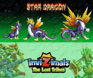 пазл Star Dragon, последняя эволюция. Invizimals Затерянные племена. Наиболее ценным invizimal Дракон