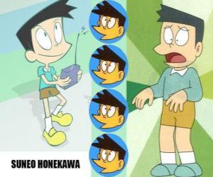 пазл Suneo Honekawa является лучшим другом Такэси