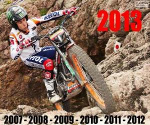 пазл Toni Bou 2013 trial world champion