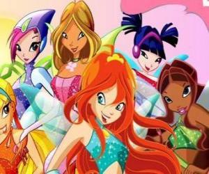 пазл Winx Club