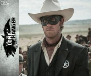 пазл Джон Рид (Арми Хаммер) в фильме The Lone Ranger