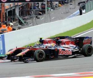 пазл Себастьен Буэми, Хайме Alguersuari - Toro Rosso - Спа-Франкоршам 2010