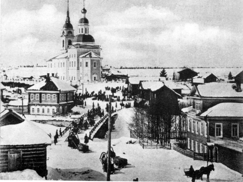 село Городищна в начале 20 века puzzle